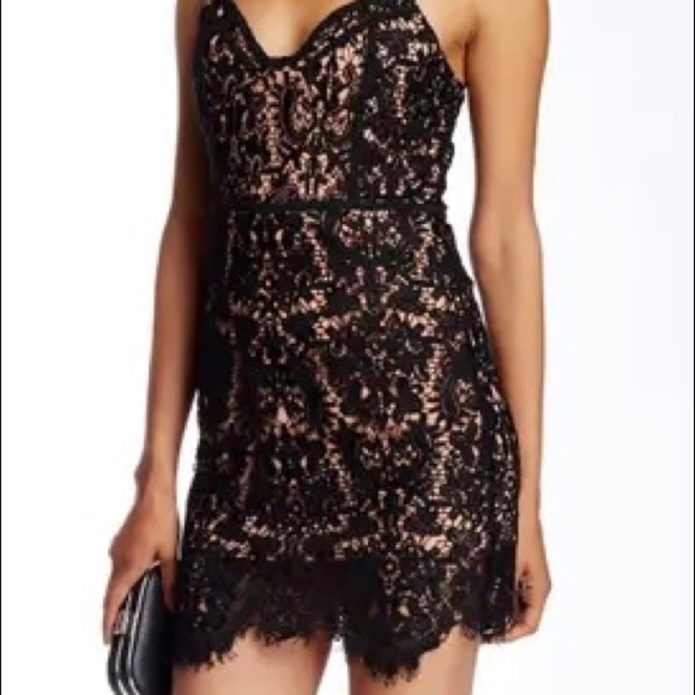 Gorgeous sexy black lace dress by Few Moda